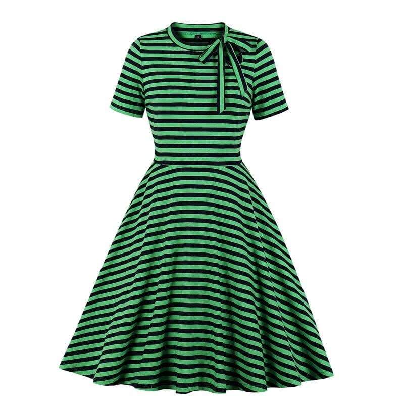 Robe Longue Verte Vintage
