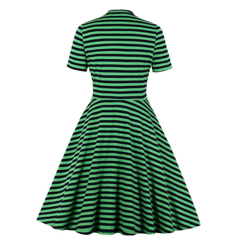 Robe Longue Verte Vintage