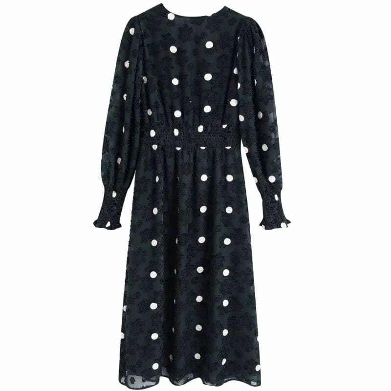 Robe Longue Vintage Noir