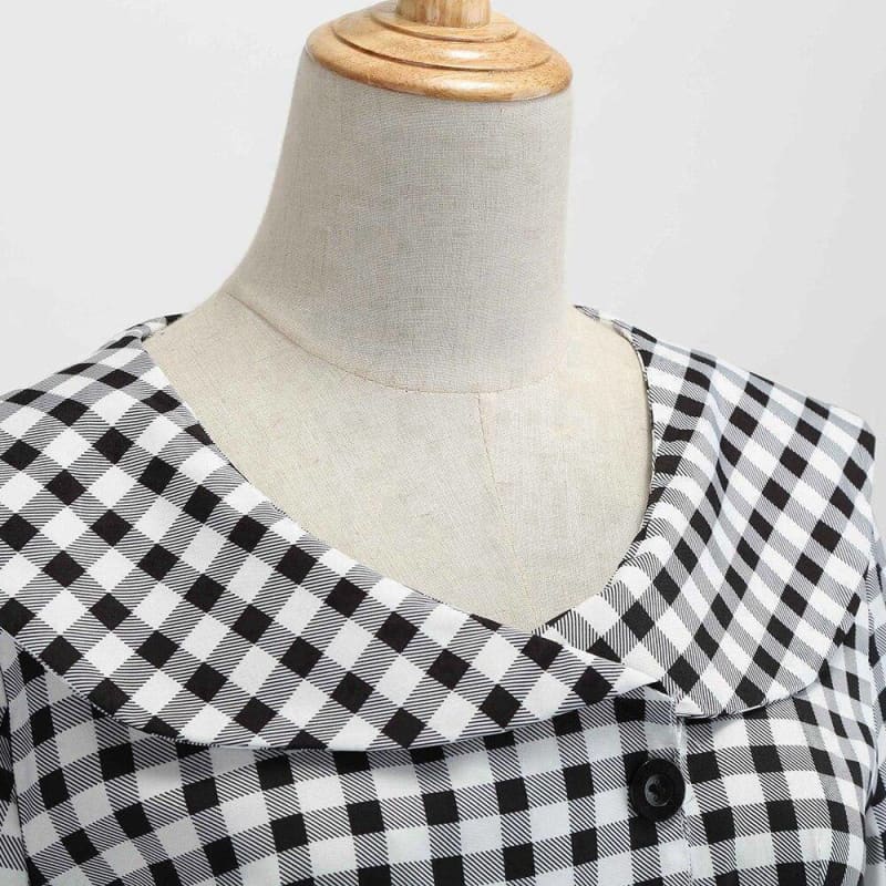 Robe Noir Vintage Longue