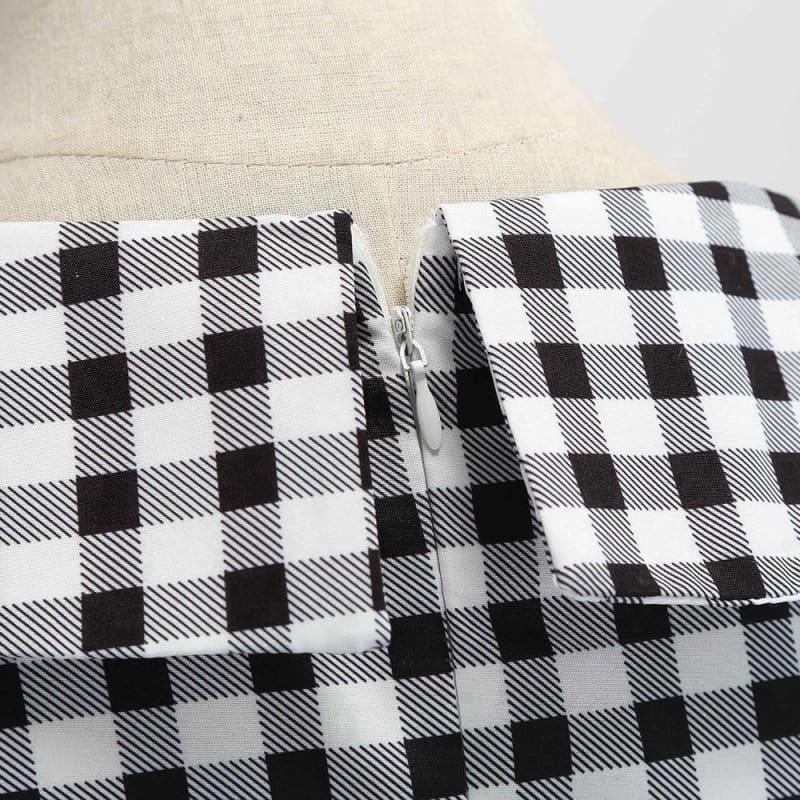 Robe Noir Vintage Longue