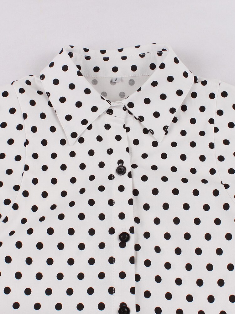 Robe Rétro Vintage Été Blanc