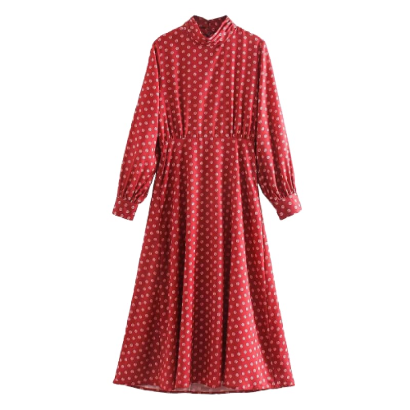 Robe Rouge Cocktail Vintage