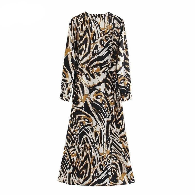 Robe Style Vintage Animal