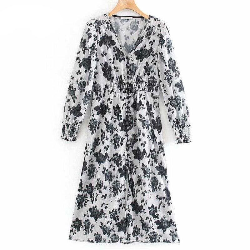 Robe Style Vintage Blanche