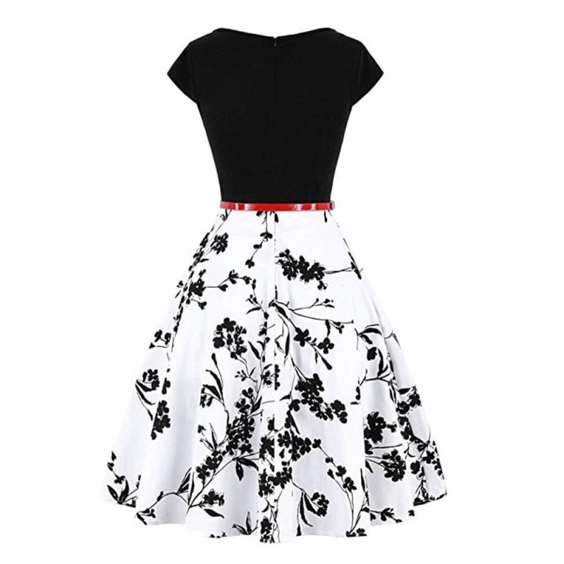 Robe Vintage Ambiance Vert