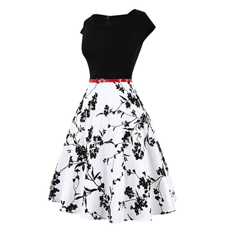 Robe Vintage Ambiance Vert