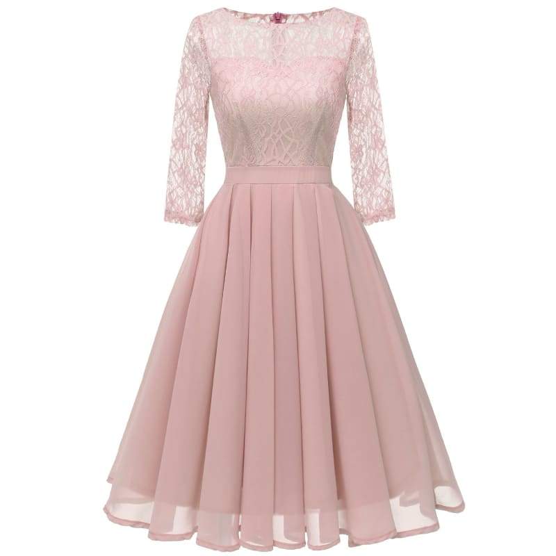 Robe Vintage Année 50 Violet