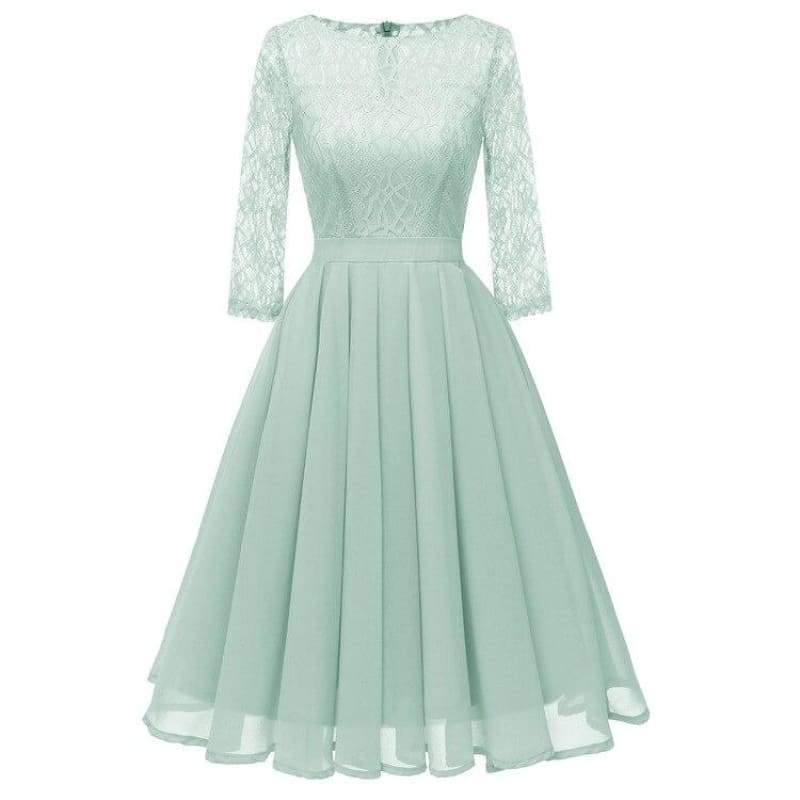 Robe Vintage Année 50 Violet