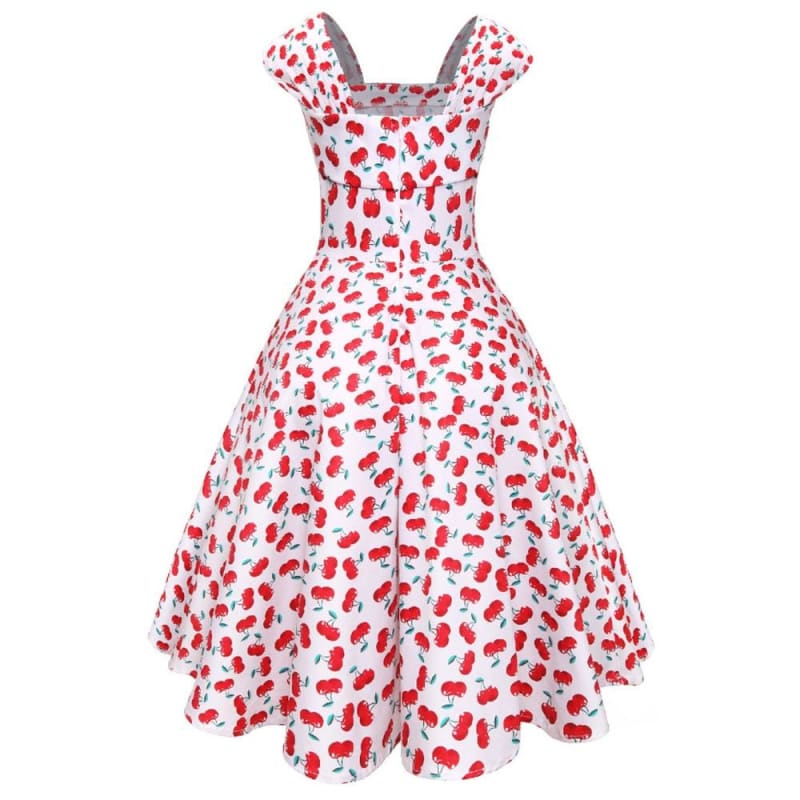 Robe Vintage Blanche Love