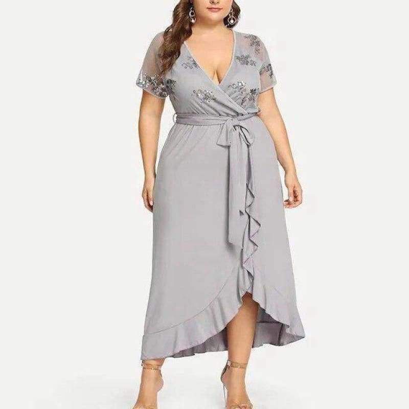 Robe Vintage Grande Taille Rouge