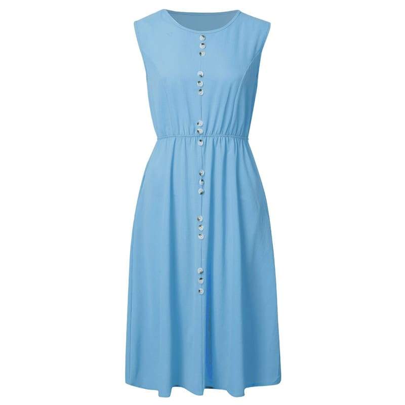 Robe Vintage Nuage Bleu Ciel