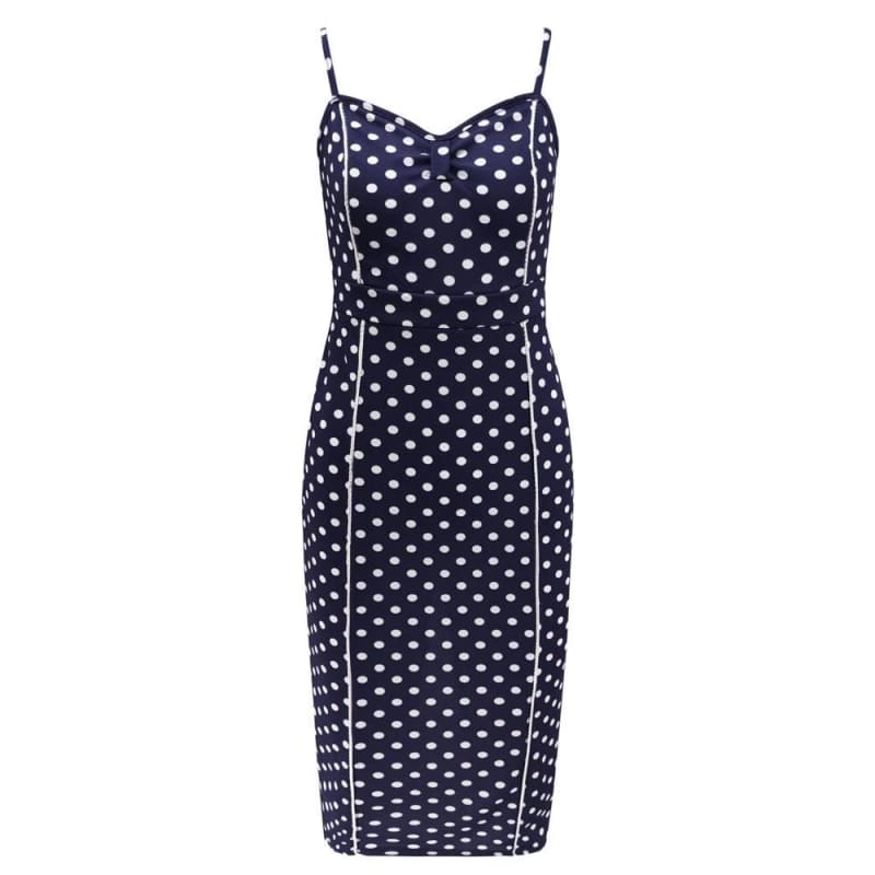 Robe Vintage Rockabilly Bleu