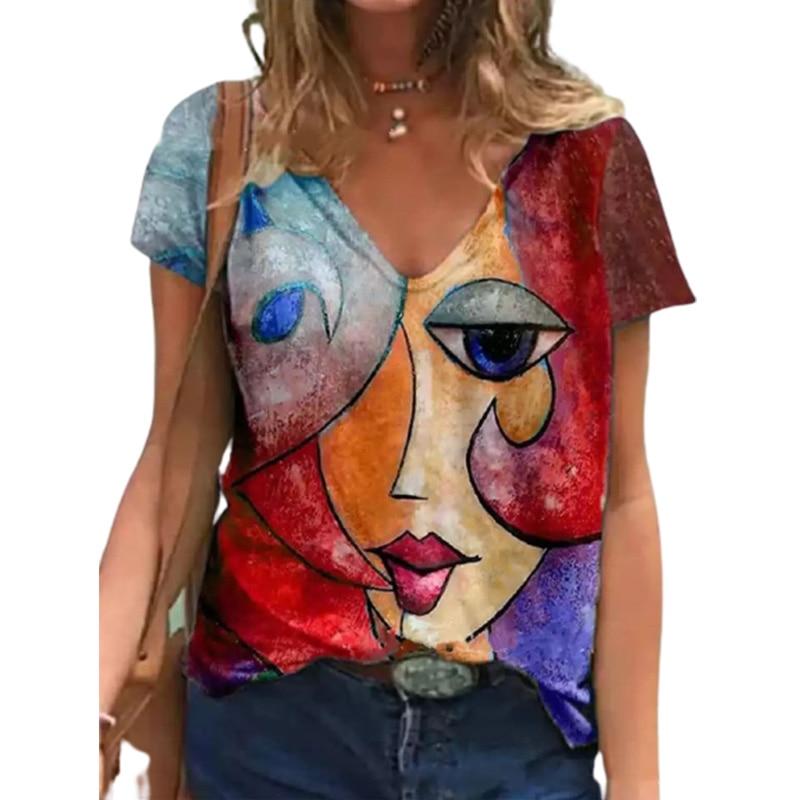 T shirt femme vintage