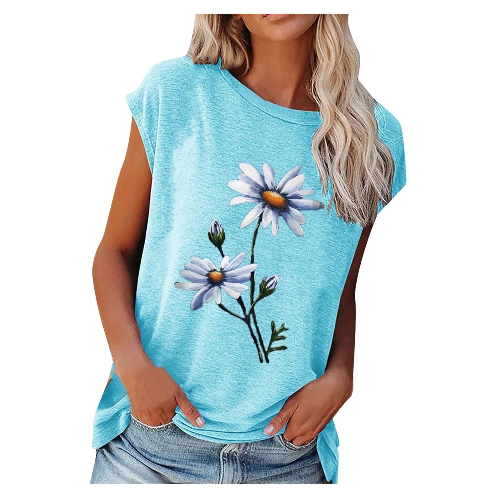 T shirt imprimé vintage femme