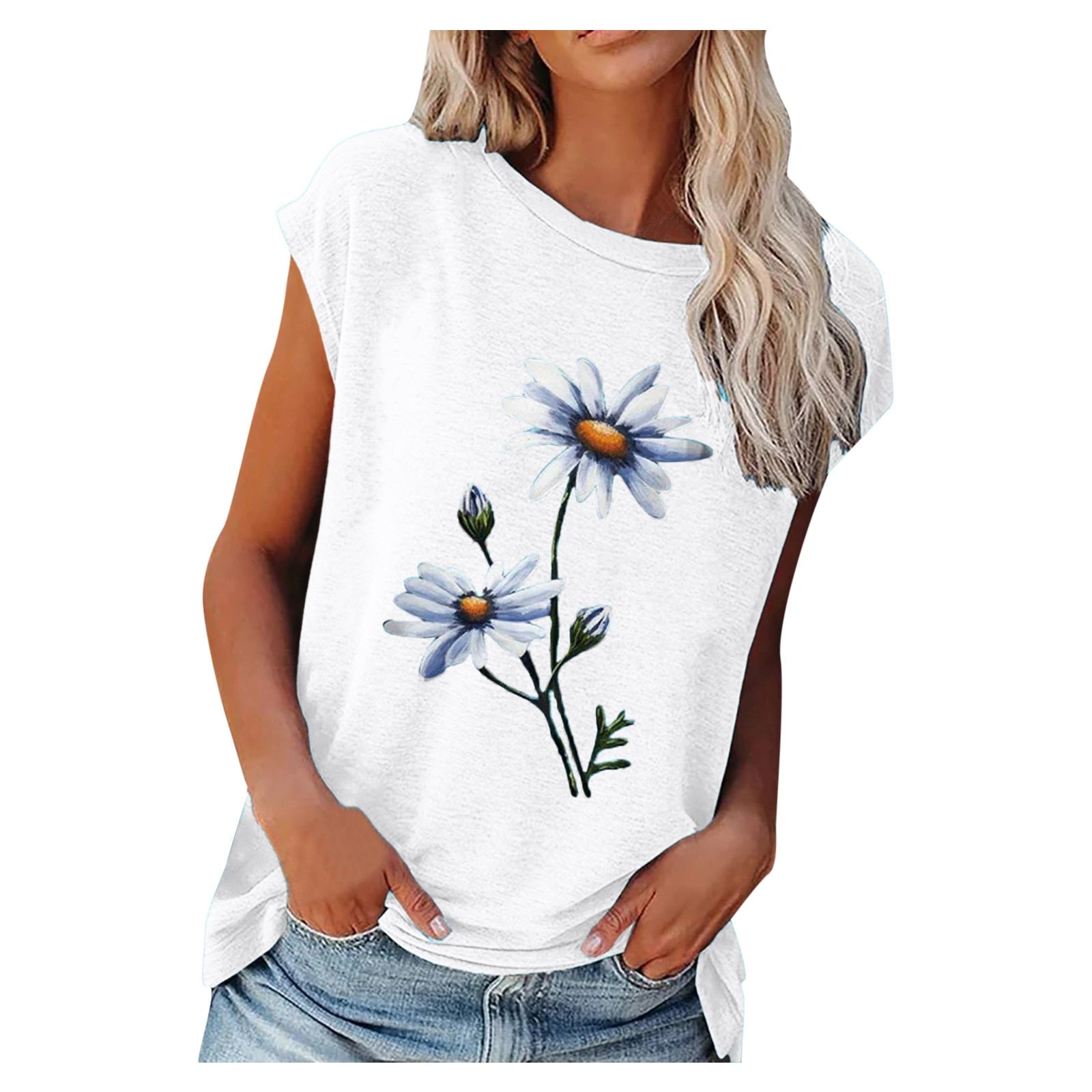 T shirt imprimé vintage femme