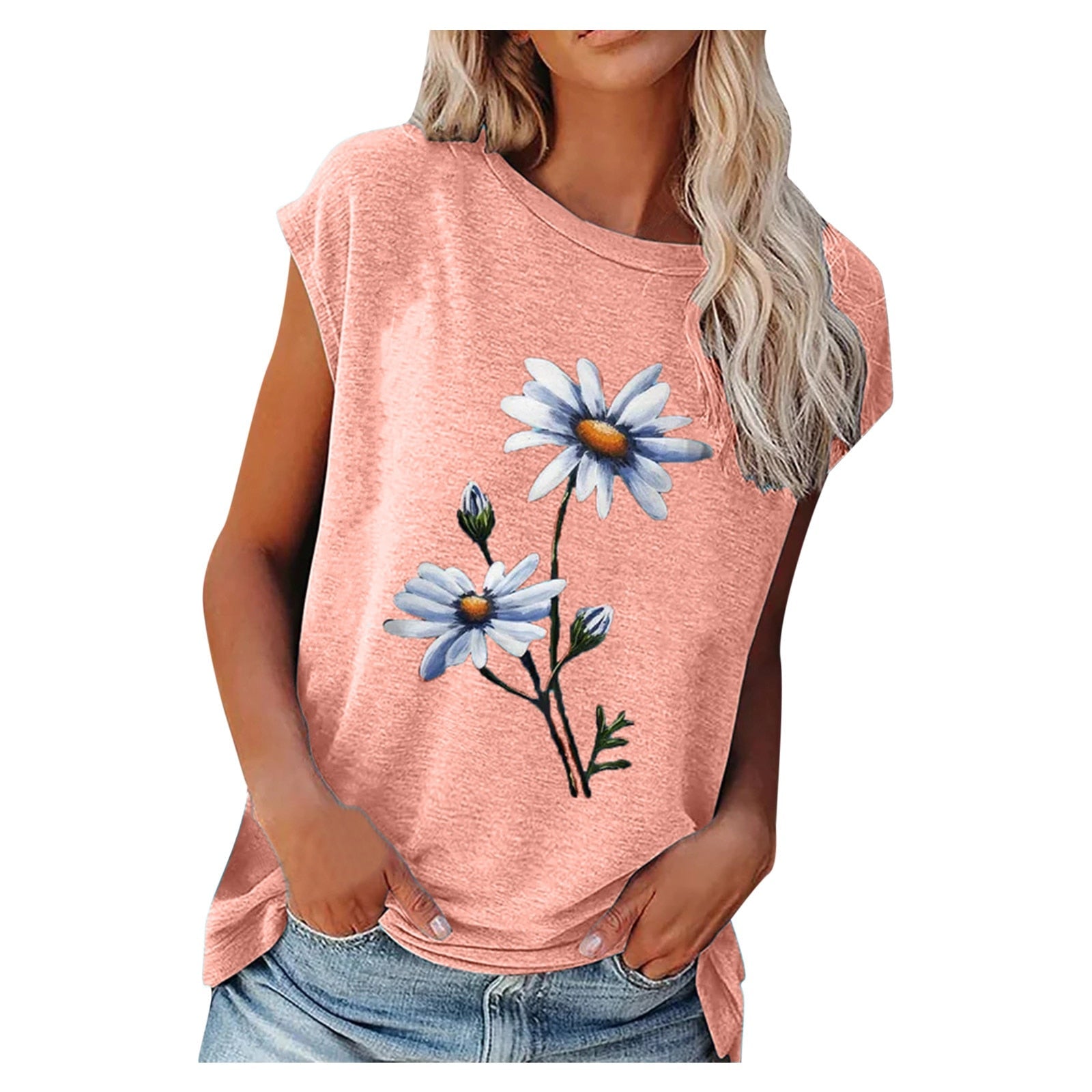T shirt imprimé vintage femme