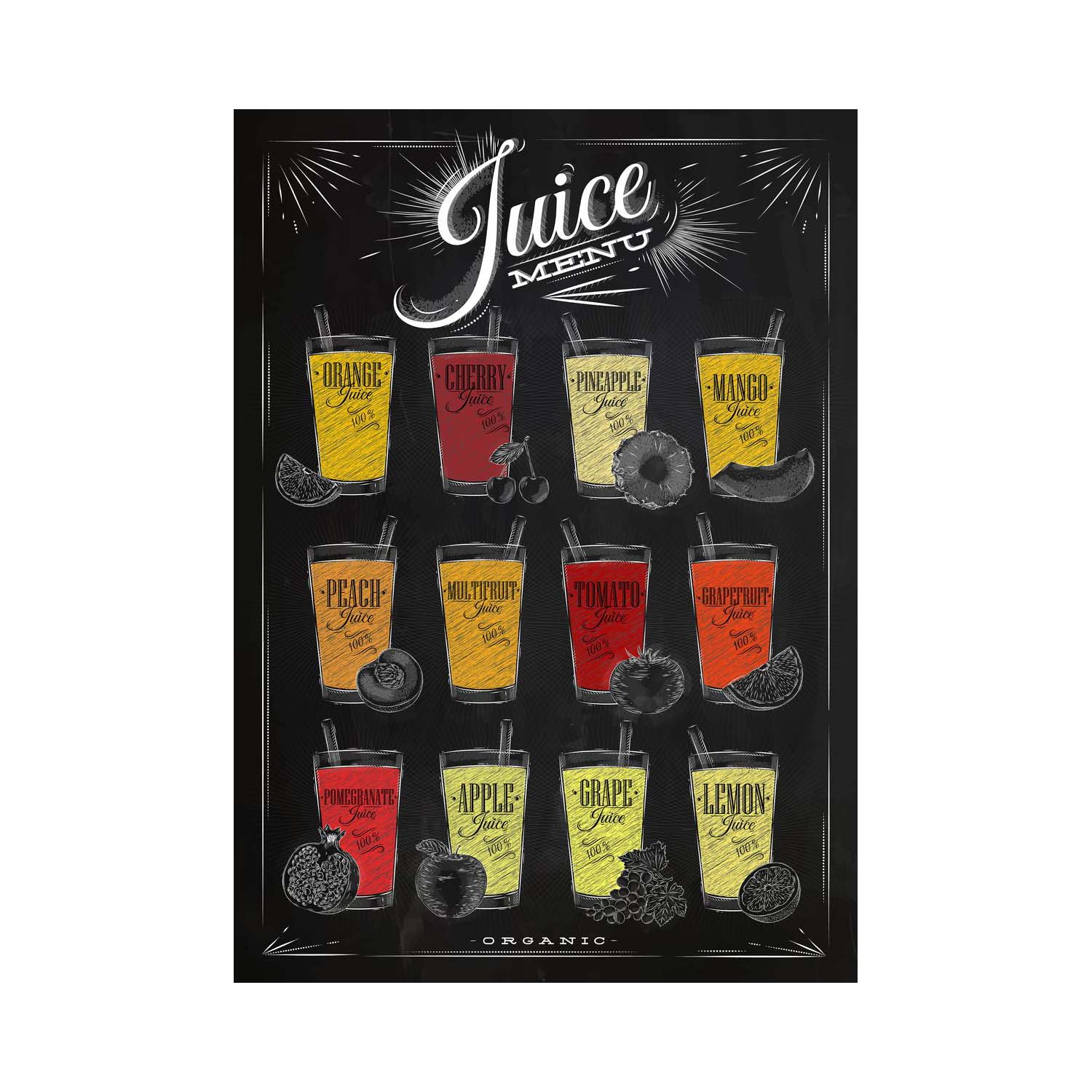 Tableau Noir Cuisine Vintage