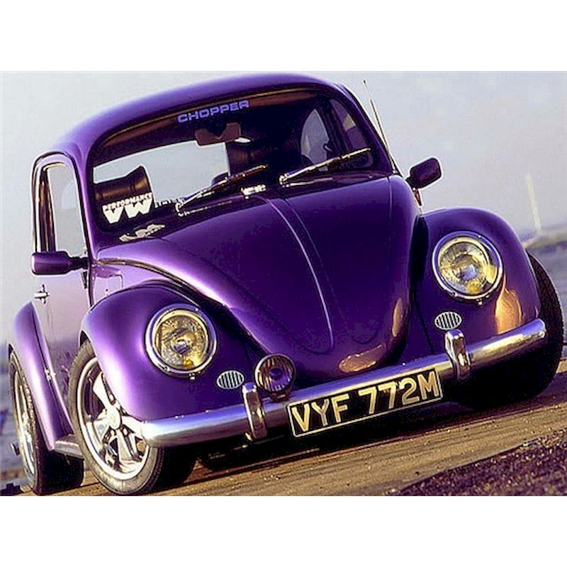 Tableau Peinture Voiture Vintage