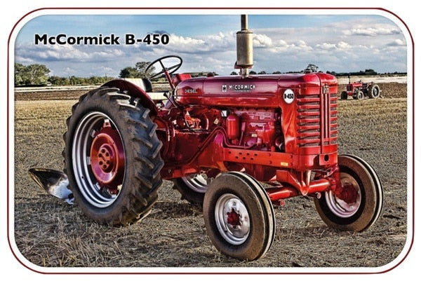 Tableau Tracteur Vintage