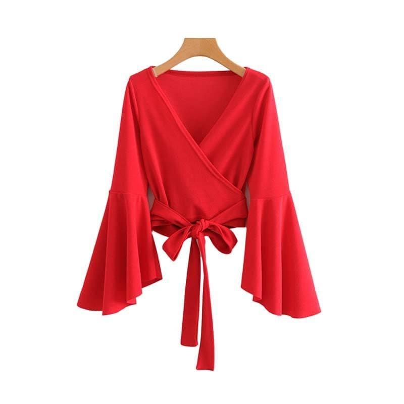 Top Vintage Rouge