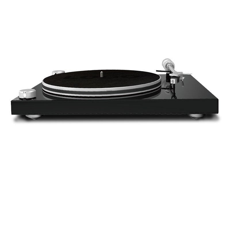 Tourne disque vintage noir