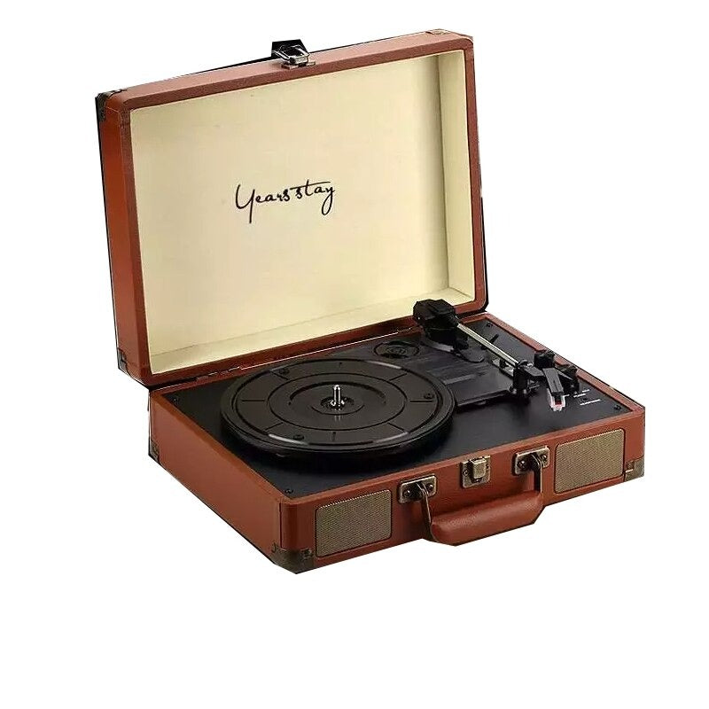 Tourne disque vintage valise