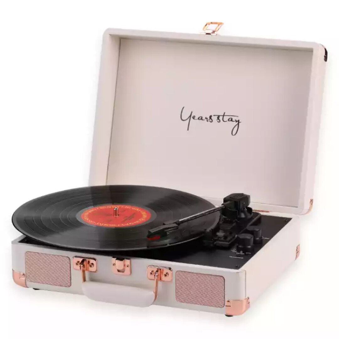 Tourne disque vinyle vintage