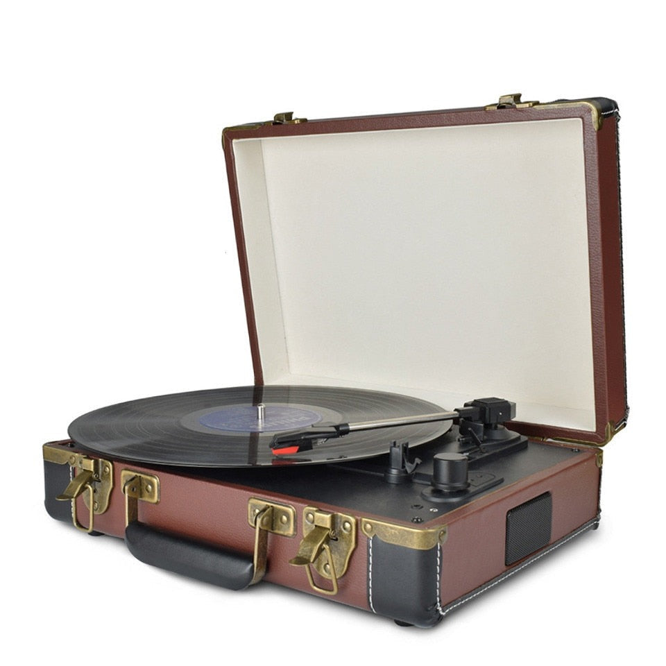 Valise tourne disque vintage