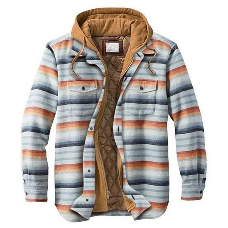 Veste A Rayure Vintage Homme