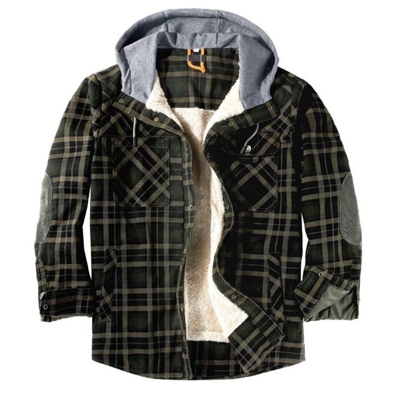 Veste Carreaux Vintage Homme