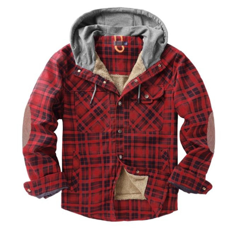 Veste Carreaux Vintage Homme