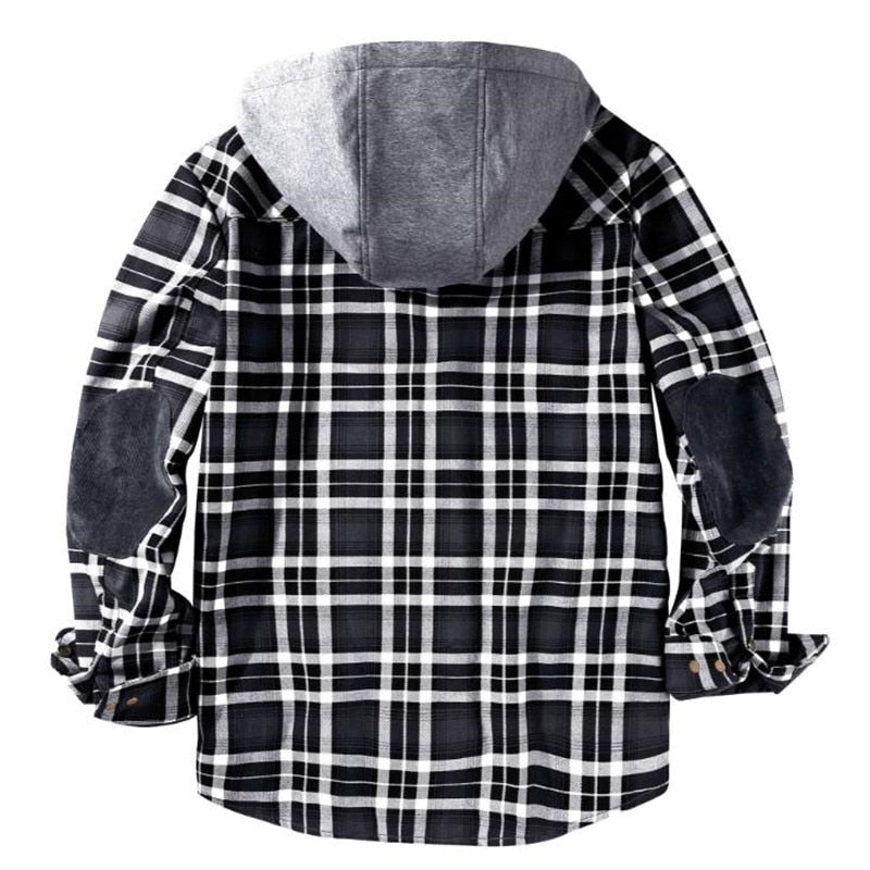 Veste Carreaux Vintage Homme