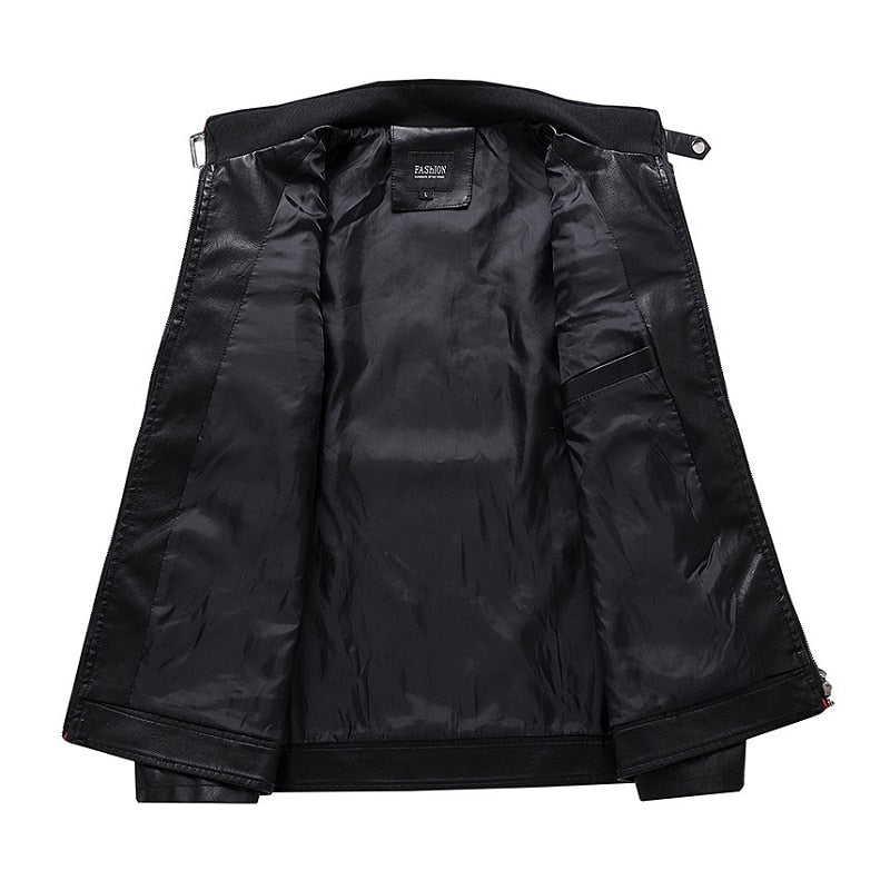 Veste Cuir Moto Homme Vintage