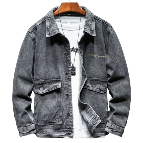 Veste Jeans Homme Style Vintage