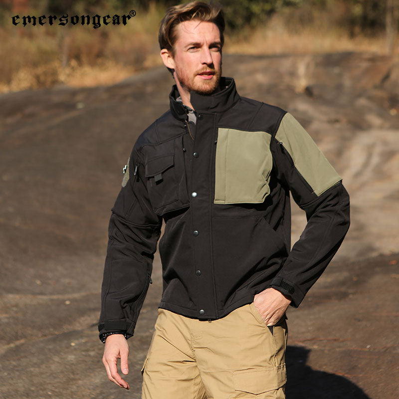 Veste Militaire Vintage Kaki Homme