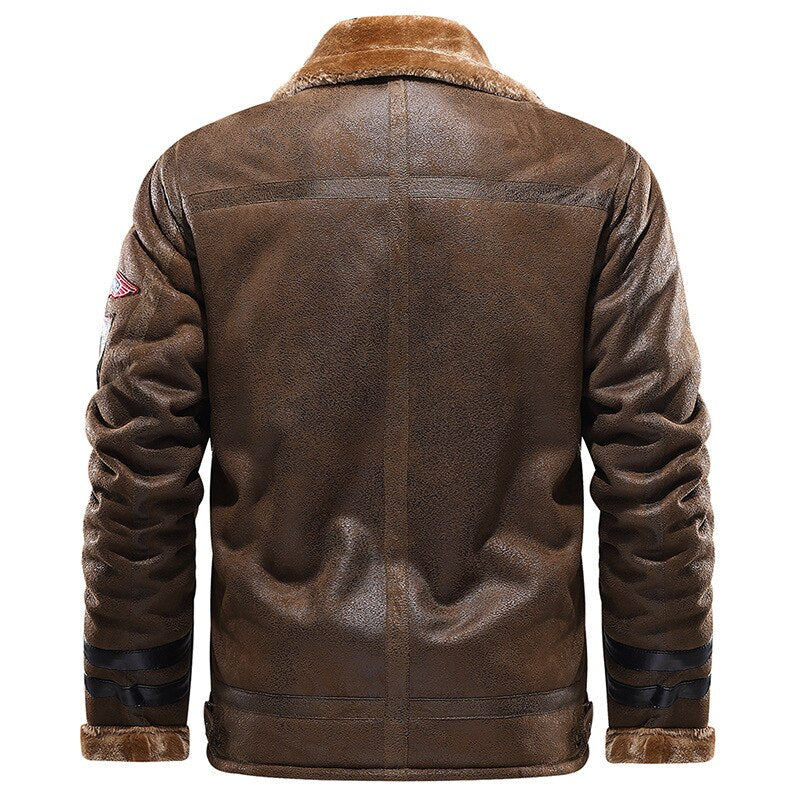 Veste Moto Homme Vintage