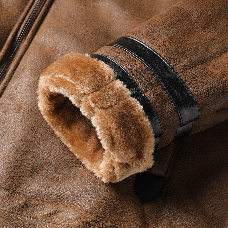 Veste Moto Homme Vintage