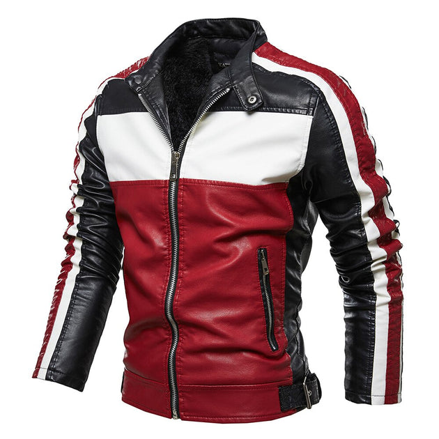 Veste Moto Vintage En Cuir - ??ternel Vintage