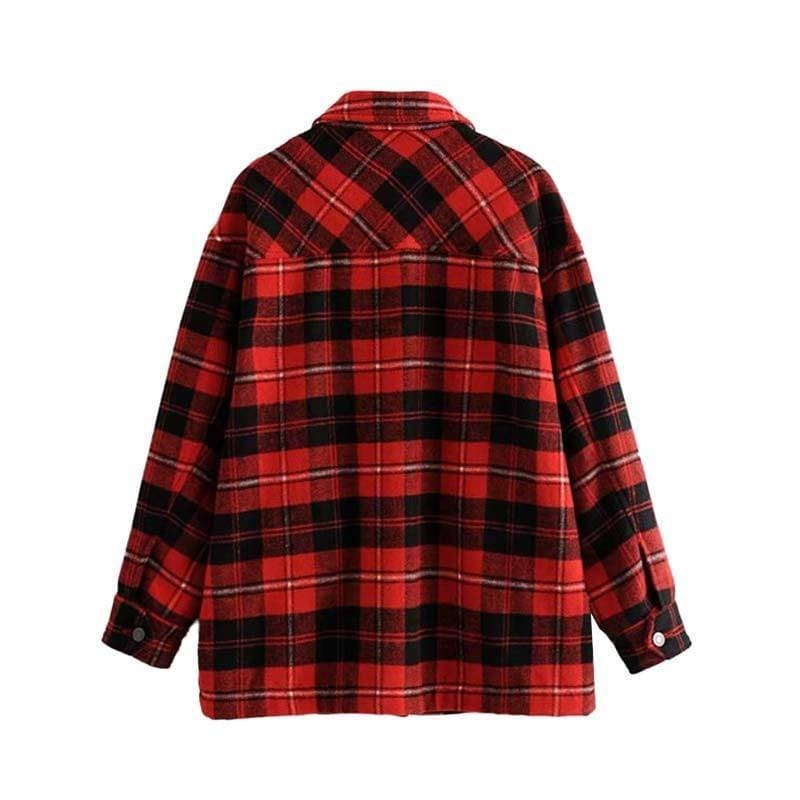 Veste Vintage A Carreaux