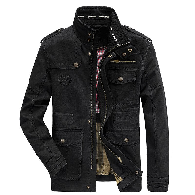 Veste Vintage Homme Style Militaire