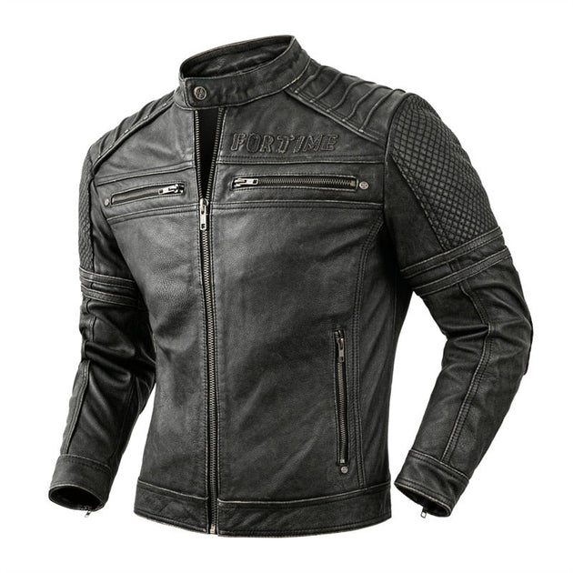 Veste Simili Cuir Vintage KATIE SETH COLLECTION - Taille L - Bordeaux/Noir Brodée - Occasion Très Bon état
