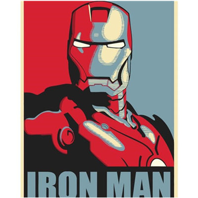 Vintage Poster Geek Iron Man