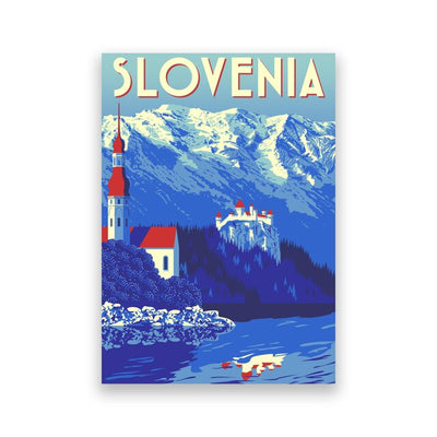 Vintage Poster Slovenia