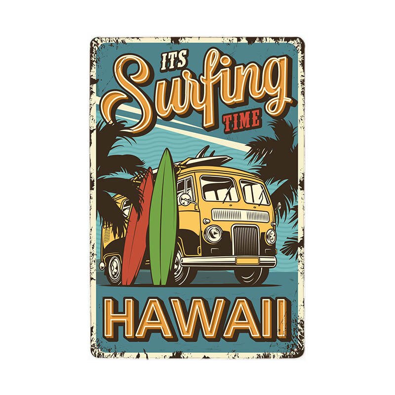Vintage Poster Surf