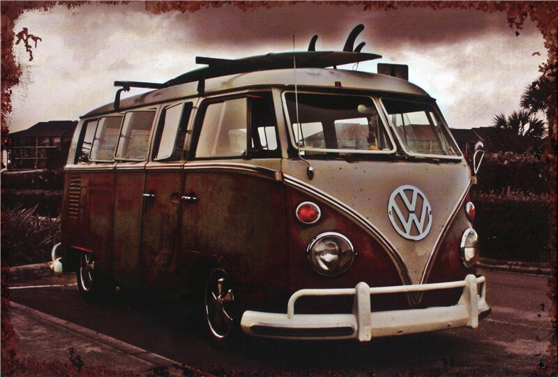 Vintage Poster Van