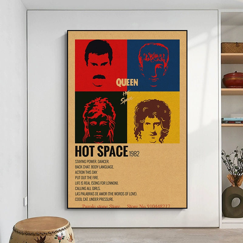 Vintage Queen Concert Poster