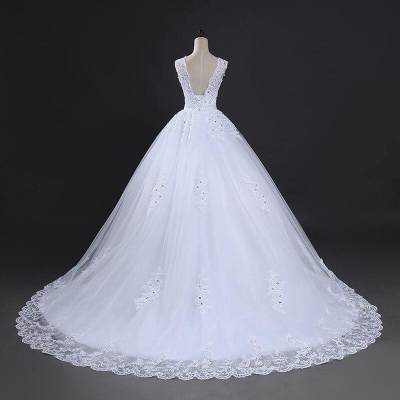 Vintage Robe De Mariée Mi Longue