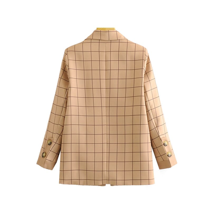 Style Vintage Patchwork Beige