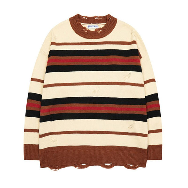 Pull Vintage Col Rond